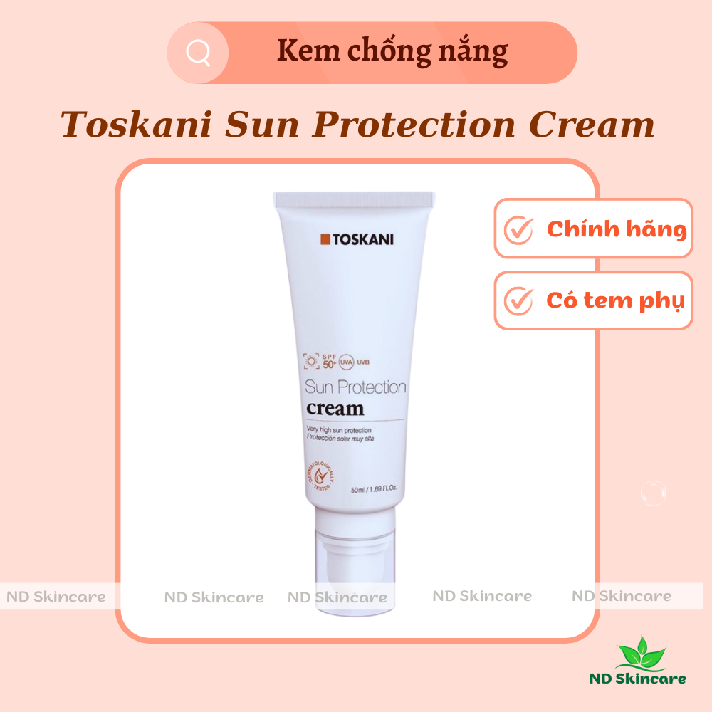 Kem chống nắng Toskani Sun Protection Cream Shopee Việt Nam