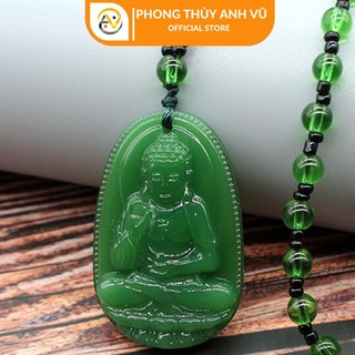 Phật bản mệnh cho 12 con giáp đã khai quang - chất liệu mã não - may mắn tài lộc bình an