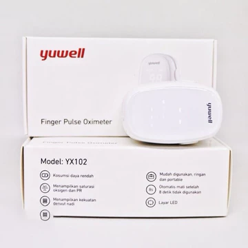 Máy Đo Nồng Độ Oxy SPO2 Và Nhịp Tim Yuwell YX102