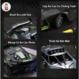 (Hàng Có Sẵn) Đồ Chơi Xe Ô Tô Bugatti Chiron Titan Điều Khiển Từ Tặng Kèm Pin Sạc Và Tay Cầm RC 2.4G Tốc Độ Cao