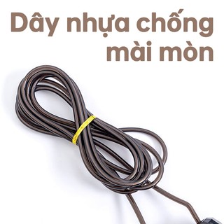Dây Nhảy Thể Dục Giảm Cân Đốt Mỡ Bụng,  Dẩy Nhẩy Thể Lực Lõi Thép Có Tạ Rèn Luyện Sức Khỏe Tại Nhà