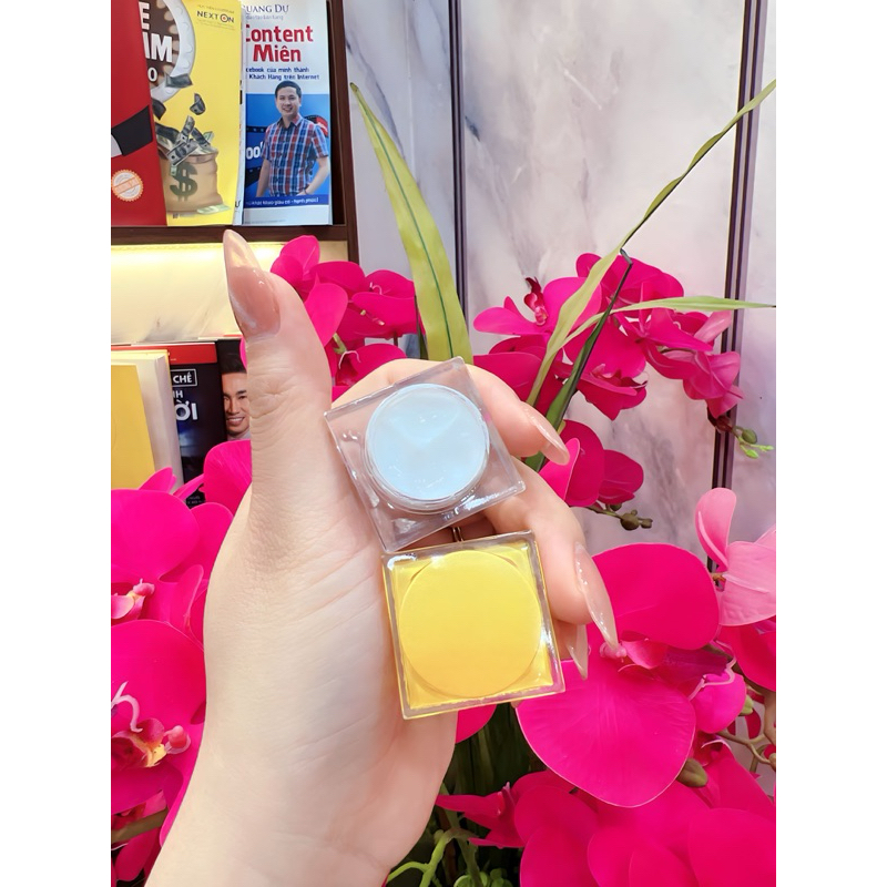 kem dưỡng trắng da mờ thâm nám tàn nhang WHITENING CREAM 5g giúp da căng mịn ngăn ngừa lão hóa da