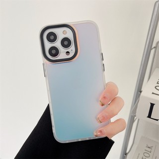 Ốp Lưng Iphone Trong Suốt Mặt Nhám Đổi Màu Gradient Dành Cho iP 6/7/8/plus/x/xr/xs/11/12/13/14/15/16/17/pro max - dm196