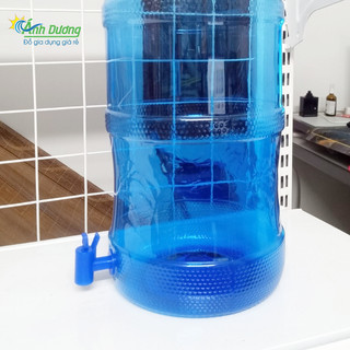 Bình đựng nước 7,5 lít Việt Nhật kèm vòi - Bình đựng nước xanh
