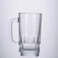Bộ 6 cốc ăn chè, uống bia thủy tinh LOTUS GLASS VTC51 trong suốt có quai cao cấp, an toàn
