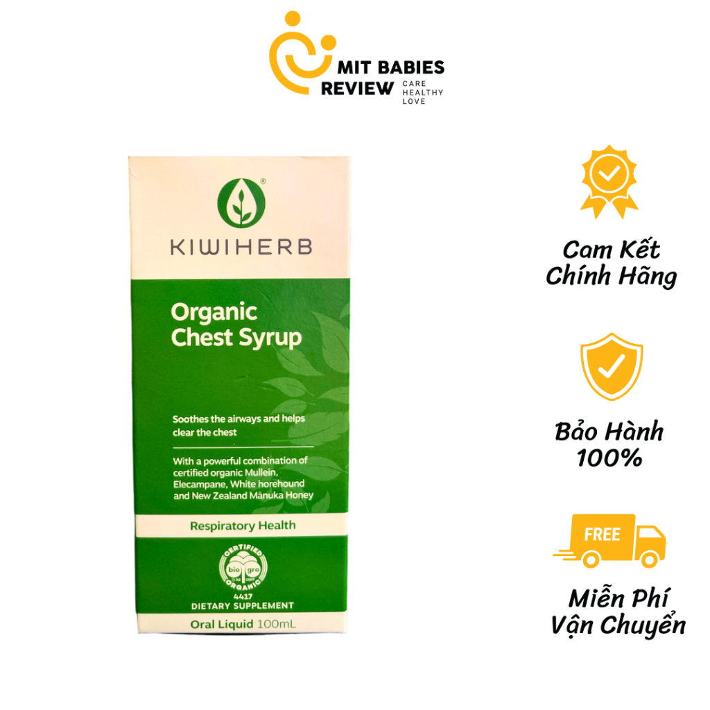 Kiwiherb Chest Syrup xanh | Shopee Việt Nam