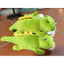Gấu Bông Khủng Long Cosplay Ếch Xanh, Gối Ôm Chất Liệu Cao Cấp, Mềm Mại Dài 55cm