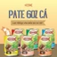 COMBO 10 & 5 lon PATE KUCINTA cho mèo - Pate Siêu Nhiều Cá và Hải Sản lon 400g cho mèo mọi lứa tuổi