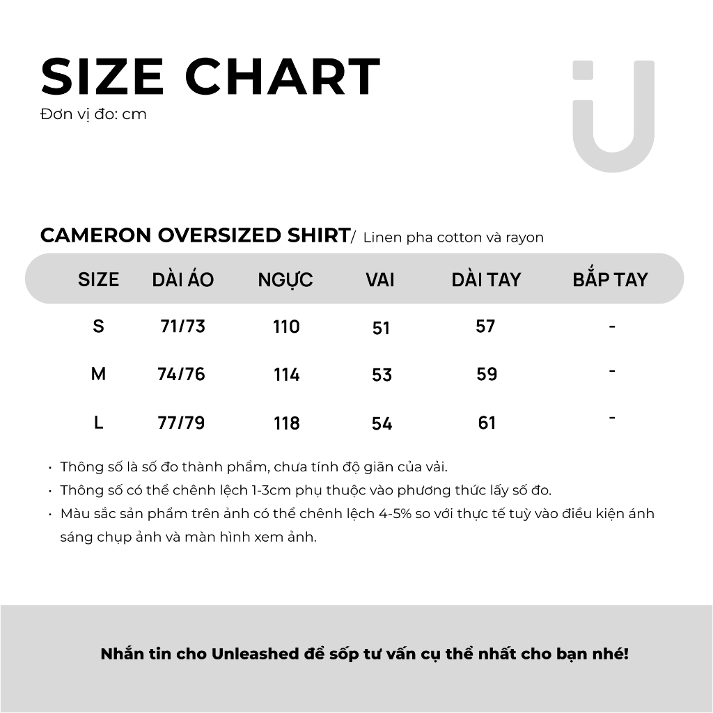Product image Áo sơ mi oversize dài tay unisex chất linen Unleashedvn CAMERON OVERSIZED UNISEX LINEN SHIRT 9