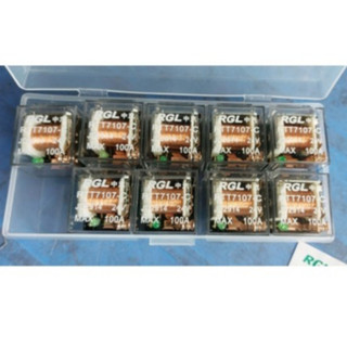 Combo 10 Rơ le 4 chân, 5 chân, điện 12v và 24v công suất 80-100A, rơ  le  trong