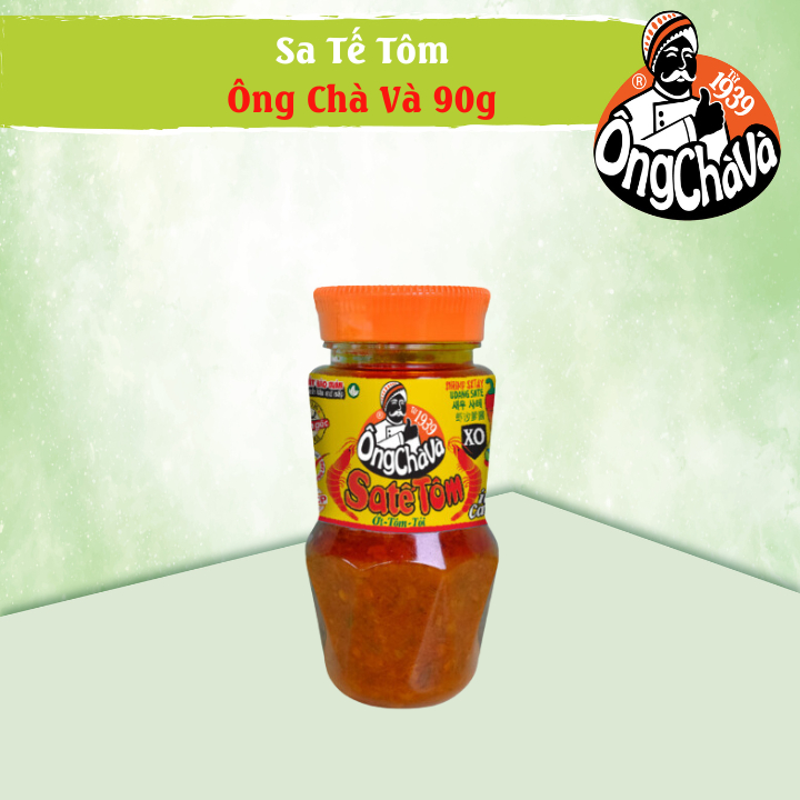 Sa Tế Tôm XO Ông Chà Và ít cay 90g (Shrimp Satay) | Shopee Việt Nam