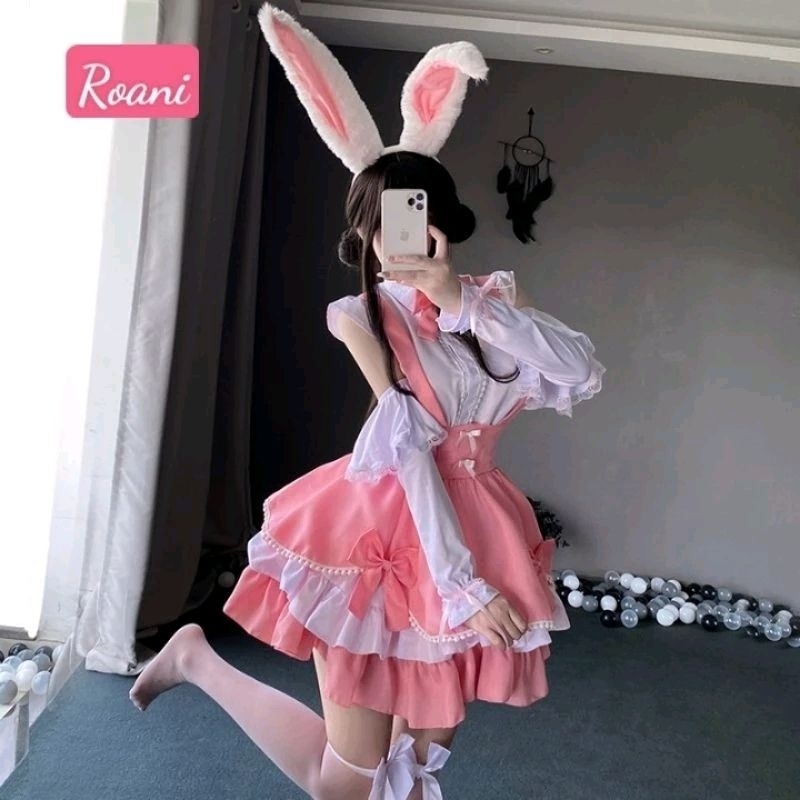 Váy cosplay thỏ lolita quyến rũ | Shopee Việt Nam