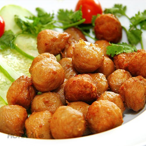 1Kg Bò Viên Chiên, thả lẩu siêu ngon(gồm 2 gói 500g)