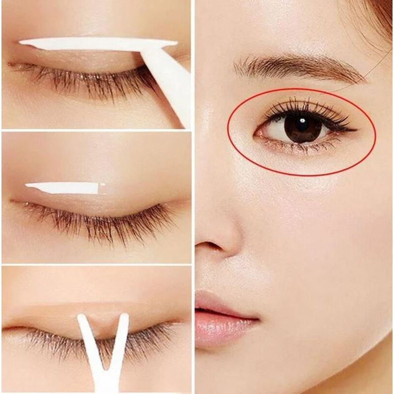 [COMBO] Que nhấn miếng dán kích mí sử dụng hiệu quả