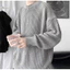 <<Có sẵn>> 008 Áo len đen / xám / rêu cổ tròn dài tay phong cách Hàn quốc nam nữ unisex 2021