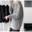 <<Có sẵn>> 008 Áo len đen / xám / rêu cổ tròn dài tay phong cách Hàn quốc nam nữ unisex 2021