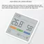 Nhiệt Ẩm kế Duka TH1 Tích Hợp Đồng Hồ Hiển Thị Ngày Giờ Tháng Năm Chính Xác Màn Hình LCD