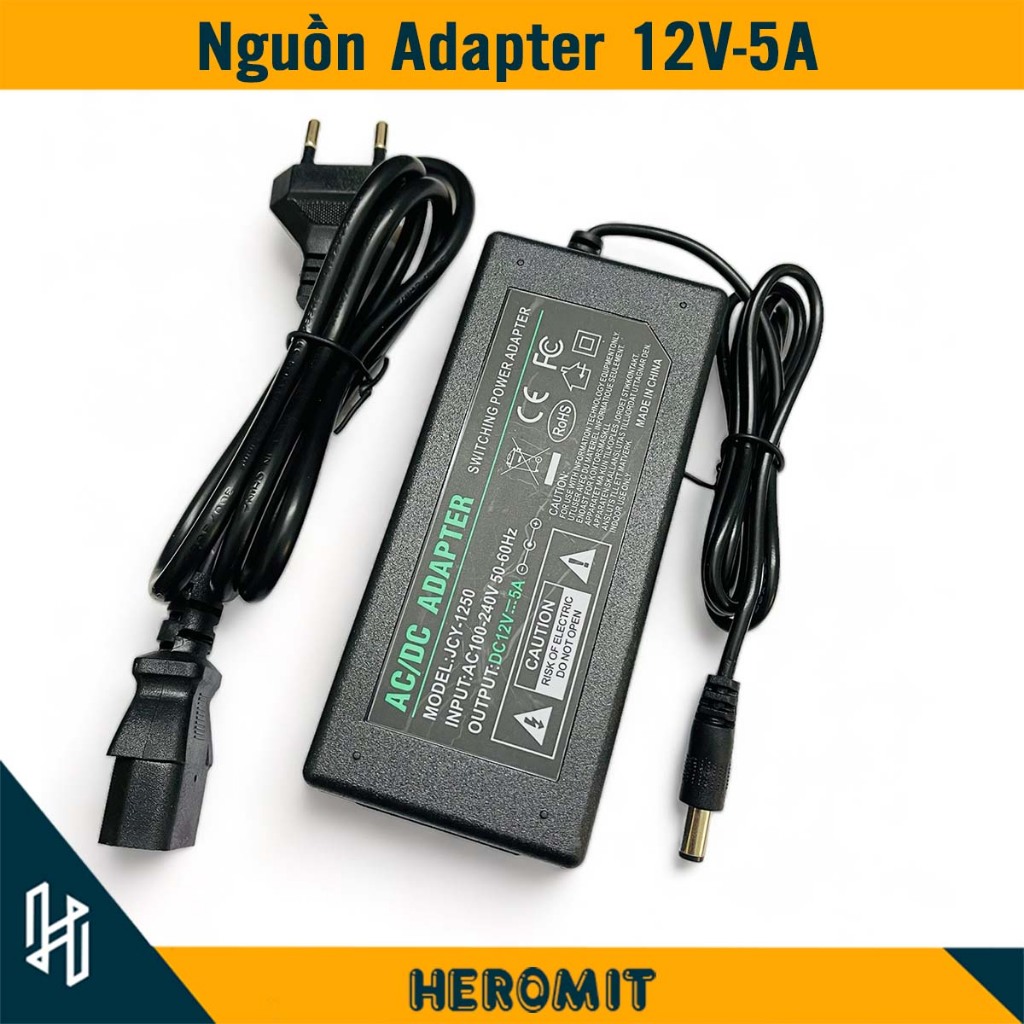 Nguồn Adapter 12V 5A 5.5mm | Shopee Việt Nam