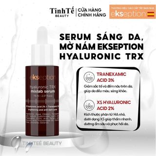 Serum HA + 3% Tranexamic acid mờ nám, sáng da Ekseption Hyaluronic TRX 75ml