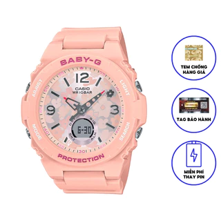 Đồng Hồ Casio Nữ dây nhựa BABYG BGA-260FL-4ADR Chính Hãng