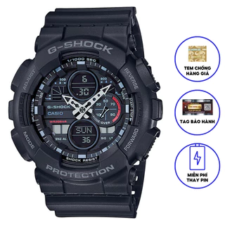 Đồng Hồ Casio Nam Dây Nhựa GSHOCK GA-140-1A1DR Chính Hãng