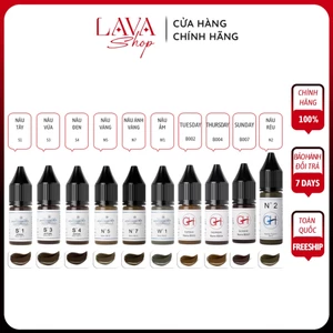 Mực Bột Gh chiết 6ml Chuyên Phun Xăm Điêu Khắc Chân Mày Thẩm Mỹ |dcpxhoanganh