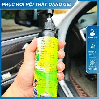 Chai xịt KING WASH đánh bóng và phục hồi nội thất xe ô tô dung tích 250ml