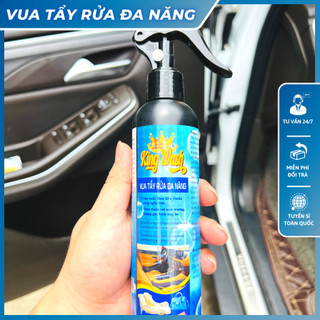 Xịt vệ sinh xe Đa năng KING WASH, tẩy trần nỉ, đồ nhựa, đồ da cho xe ô tô, xe tải dung tích 250ml
