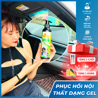 Xịt đánh bóng và phục hồi nội thất KING WASH dành cho xe ô tô 250ml