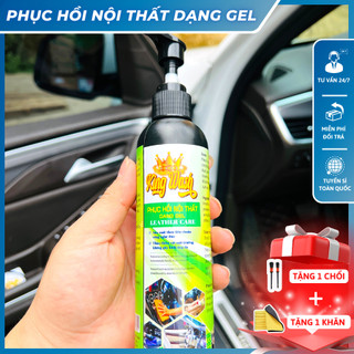 Xịt đánh bóng và phục hồi nội thất KING WASH dành cho xe ô tô 250ml