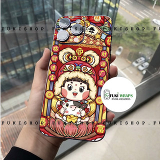 Tấm dán Skin Mặt sau - Ốp Lưng Thần Tài MS029 Dành cho 15 pro max,14 pro max,13 pro max,12 pro max- FukiShop