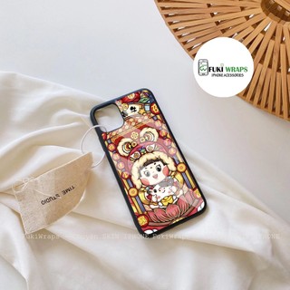 Tấm dán Skin Mặt sau - Ốp Lưng Thần Tài MS029 Dành cho 15 pro max,14 pro max,13 pro max,12 pro max- FukiShop