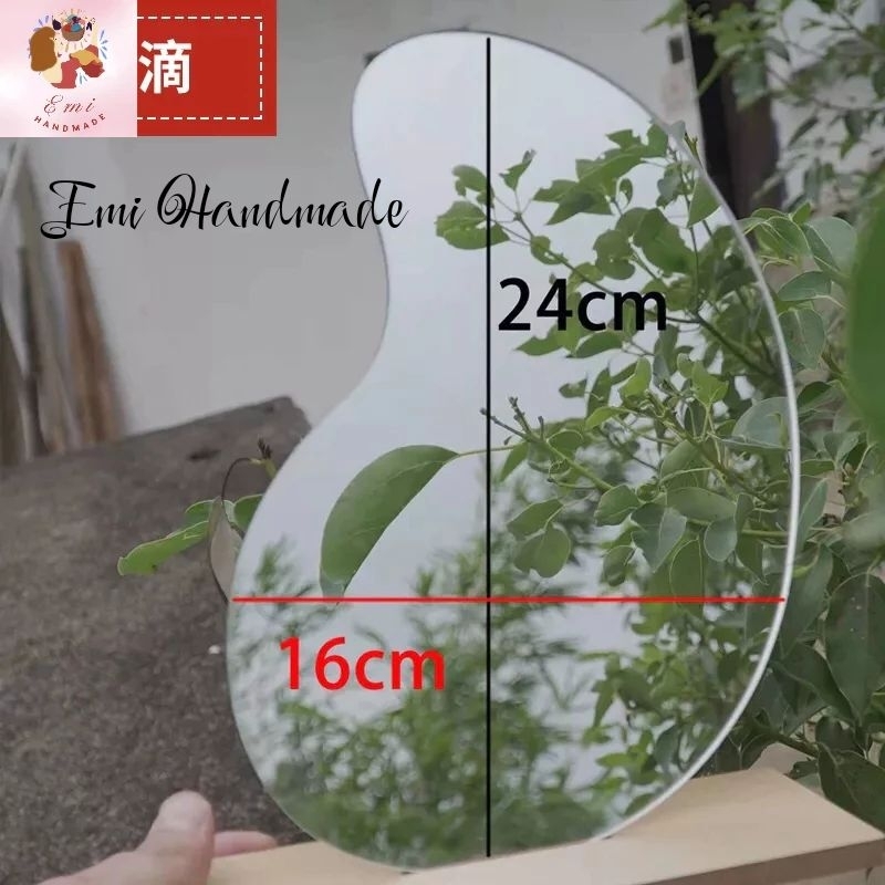 Gương đám mây/giọt nước/trái tim để bàn hot trend năm 2023-DIY