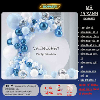 Sét bóng bay trang trí sự kiện sinh nhật lễ cưới hỏi khai trương đẹp sang trọng dễ làm DC PARTY mẫu mới nhất