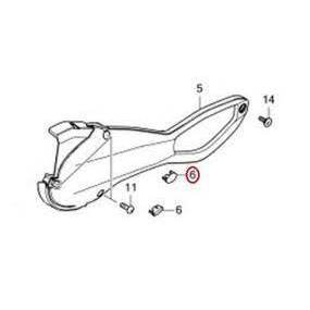 nút nhựa nhỏ đậy bịt lỗ lốc nồi sh 350 i 350i ( giá 1 cái )