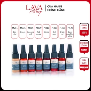 Mực phun xăm MASTOR - Mực phun xăm màu đậm | dcpxhoanganh