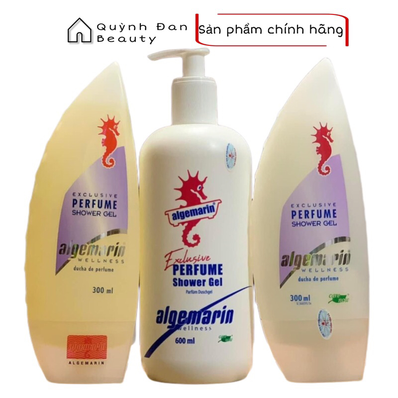 Sữa tắm cá ngựa Algemarin Perfume 600ml