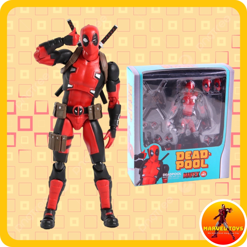 Có sẵn- Hoả tốc) Mô Hình Deadpool Mafex Gurihiru Art ver No.082 | Việt Nam