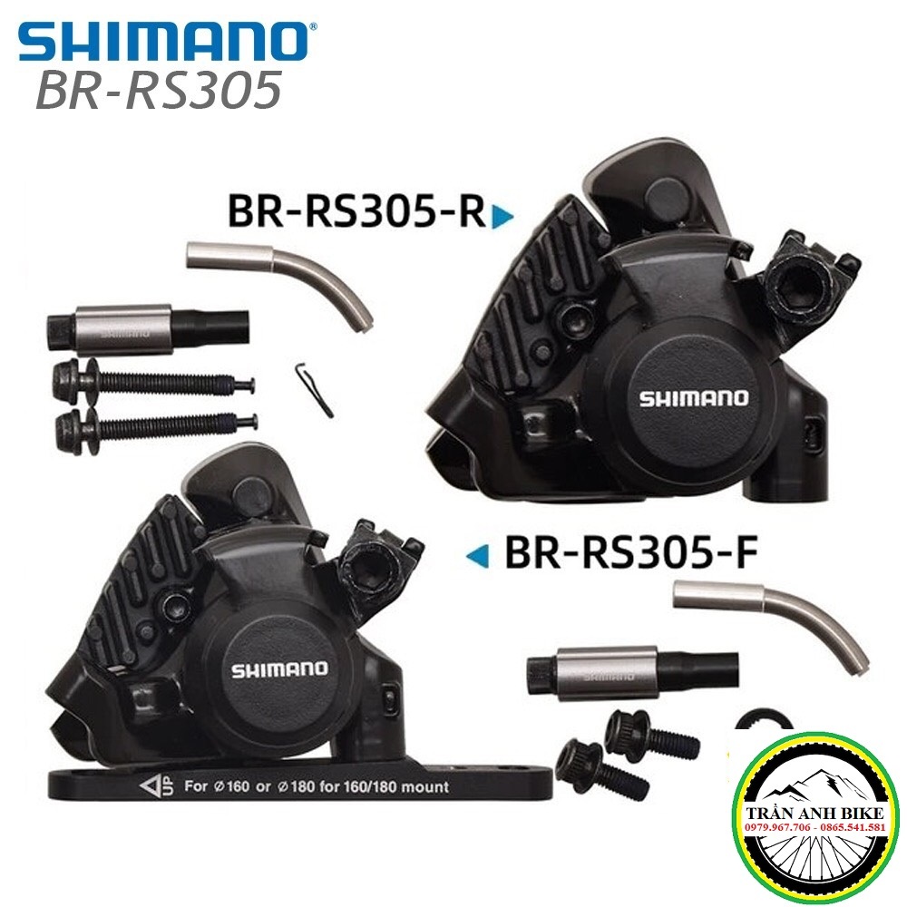 Bộ Cụm phanh thắng đĩa cho xe đạp Road SHIMANO BR RS305 | Shopee Việt Nam