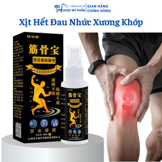 Xịt Thảo Dược Hết Đau Nhức Mỏi Tê Bì Xương Khớp Toàn Thân 60ML
