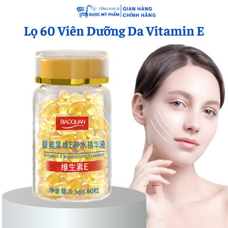 Tinh Chất Vitamin E Dưỡng Ẩm Sáng Da Ngăn Ngừa Mụn Và Loại Bỏ Nếp Nhăn Vùng Da Thâm Sạm