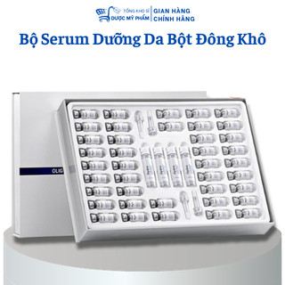 BỘ SERUM BỘT ĐÔNG KHÔ DƯỠNG DA MẶT LOẠI BỎ MỤN VẾT THÂM MỤN VẾT NHĂN TRÊN DA. TÁI TẠO LÀN DA TRẺ ĐẸP