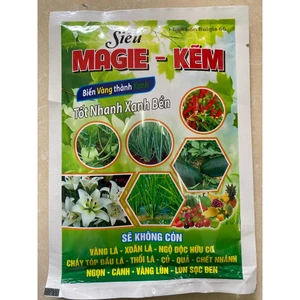 Phân Bón Siêu Magie Kẽm Biến Vàng Thành Xanh Và Dày Lá