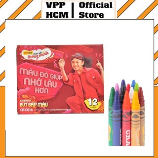 Bút Sáp màu Thiên Long CR-C016- 12 màu giá siêu rẻ