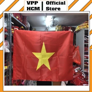 Cờ tổ quốc Việt Nam Vải Xoa, kt 60x80cm và 80cm x 120cm