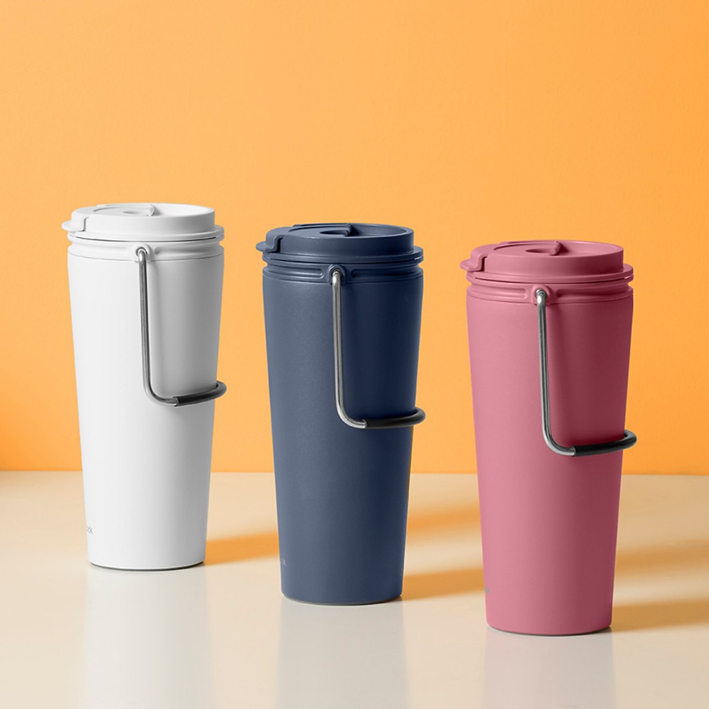 Ảnh Ly giữ nhiệt LocknLock Bucket Tumbler 540ml LHC4268 LHC4269 , thép không gỉ , có quai xách - K-MALL 3