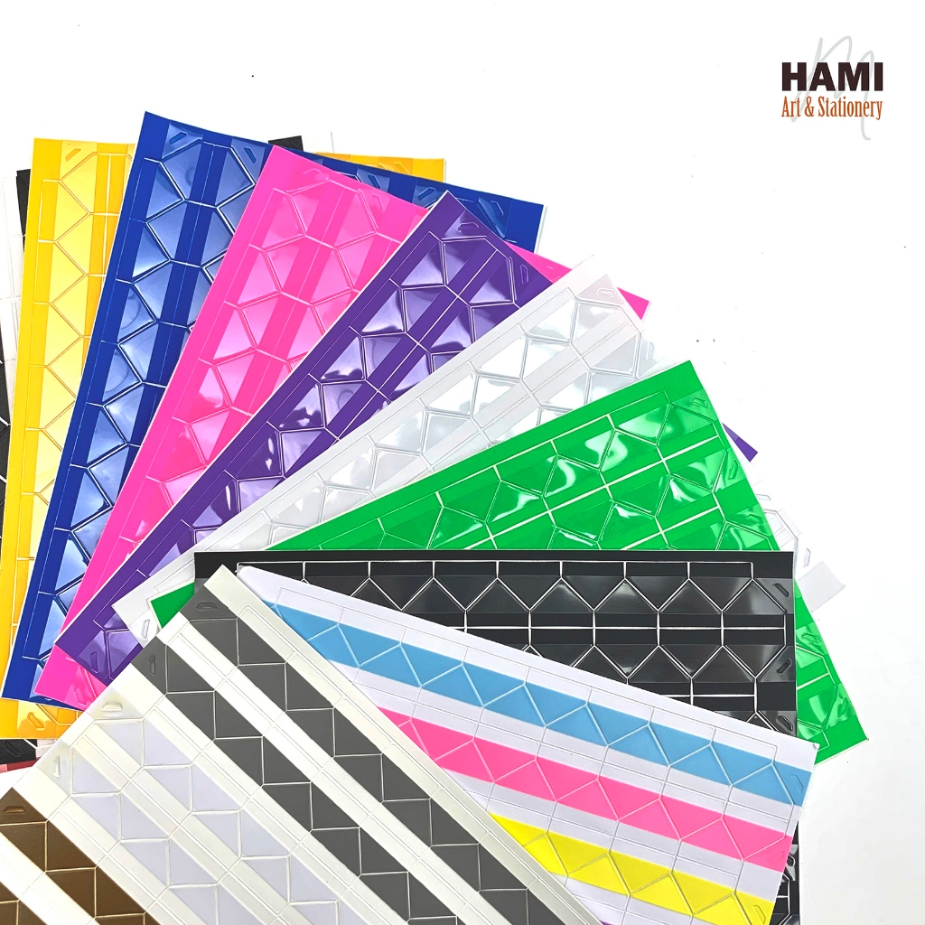 Sticker dán góc ảnh đủ màu STM01 [012] | Shopee Việt Nam