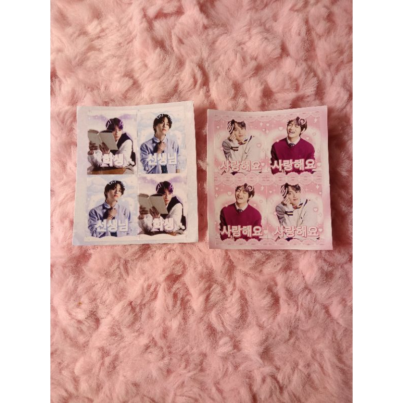 set 10t sticker TAEKOOK bế viền | Shopee Việt Nam