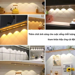 Đèn LED Trang Trí Cảm Biến Chuyển Động Nhiều Màu Hiệu Ứng Độc Đáo Siêu Sáng Cảm Ứng Mini Phòng Ngủ, Phòng Khách, Nhà Bếp