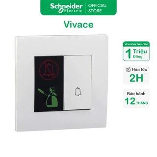 Bộ công tắc chuông "Không làm phiền" "Xin dọn phòng" - 10A 250VAC - Schneider Electric - KB31BD_C_WE_G19 KB31BD_C_AS_G19